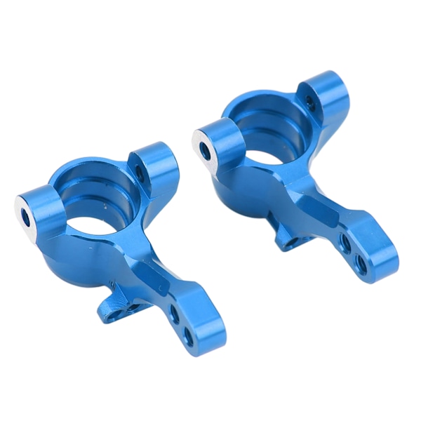 RC Bil Styringskopp Aluminiumslegering Oppgradering Knuckle Arm for Traxxas 4 Tec C8 1/10 Kjøretøy 1 Par Blå