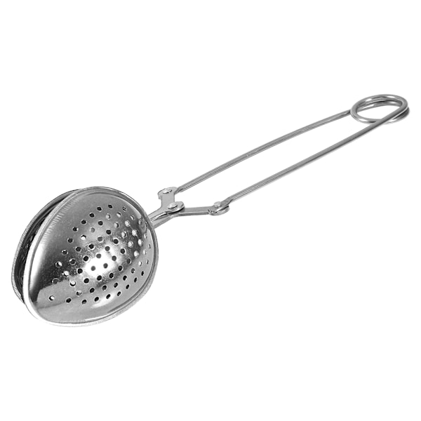 Rustfritt stål løs te-infuser blad sil filter diffuser urte krydder vanndråpe pincher