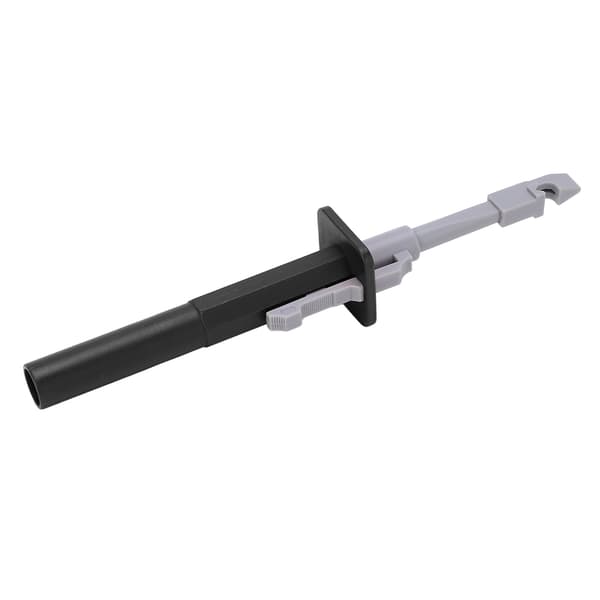 J.30020 Trådpiercing Probe Clip Tabsfri Brudfri Punkteringsprobe med 4 mm Jack til Multimetre Sort