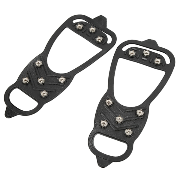 1 par 8-tands ispigge Anti-slip Ice Traction-klodser Sko-greb til at gå på sne og is
