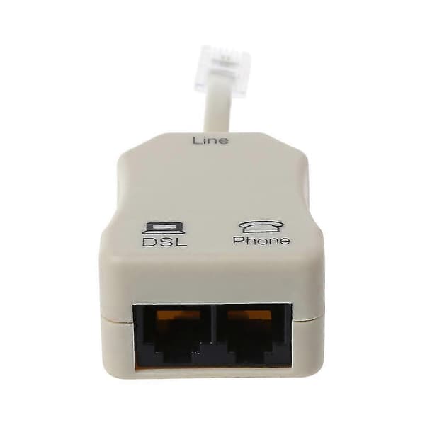 Telefonsplitter RJ11-adapter ADSL-modem Telefon Faxsplitter - Bra
