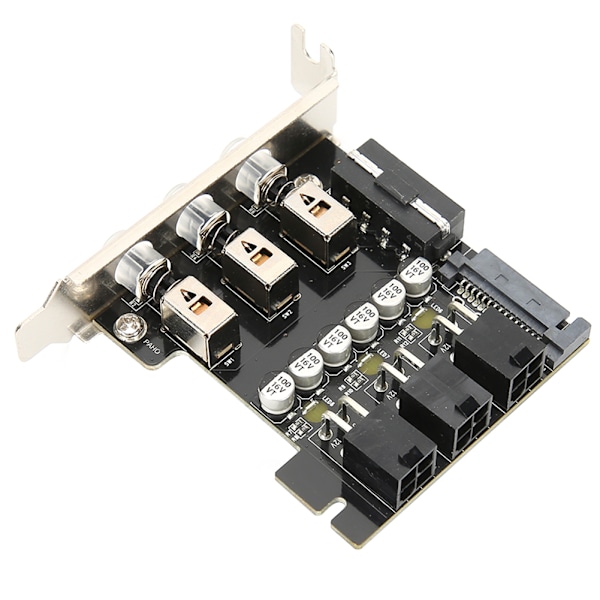 Stationär PC Expansion Controller MultiSystem Switching Optical Drive Support 80mm Halvhöjd CHASSI HTPC(PH33)