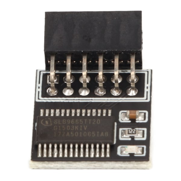 TPM 2.0-modul LPC-interface Stabil Høj sikkerhed Holdbart materiale 12-bens LPC-modul til bundkortcomputer