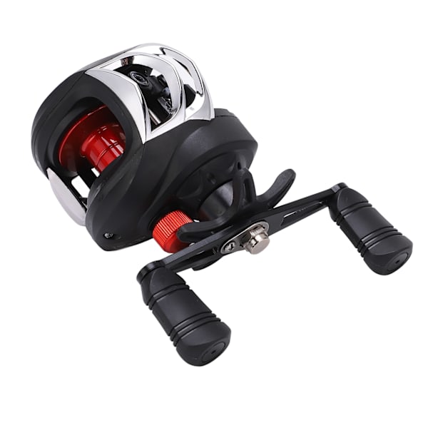Baitcasting Low Profile Reel Raft Fiskehjul 7.2:1 Utväxling Plast Wire Cup LK201 Högerhänt