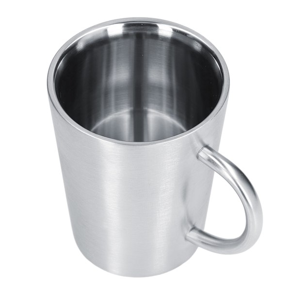 350ml dobbeltlags termisk kaffekop i rustfrit stål, ølkop, vandkop til husholdning