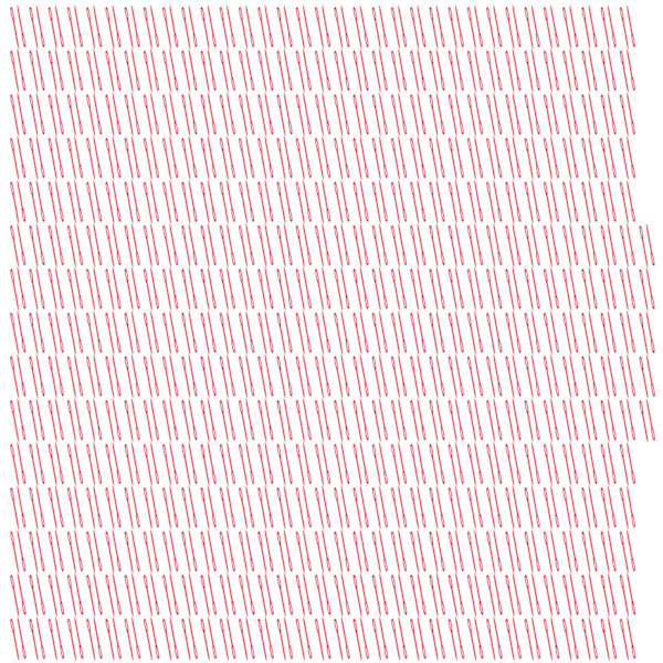 1000 kpl Suurisilmäisiä muovisia ompeluneuloja langan ompeluun DIY-ompelukäsityötarvikkeita, punainen