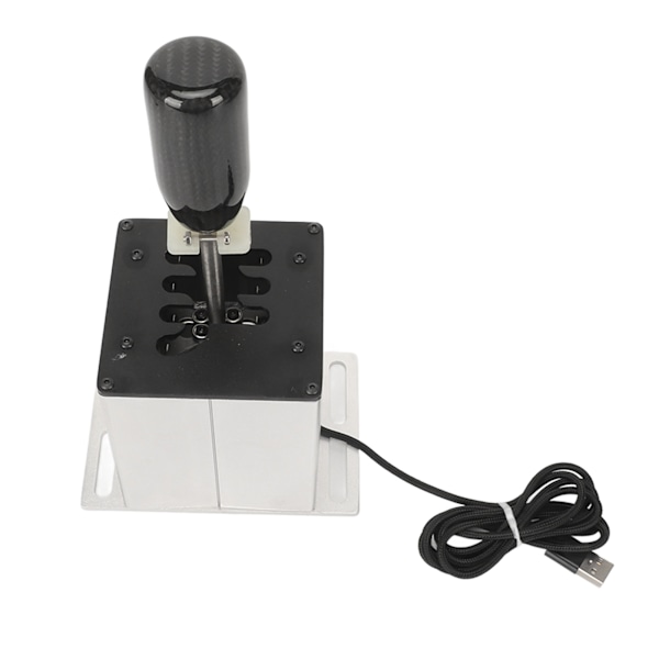 USB Simulator Shifter Professional 6+R USB Simulator H Gear Shifter för Logitech G29 G27 G25 G920 T300RS GT ratt