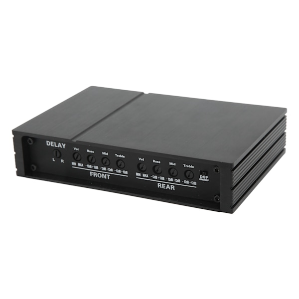 Auton DSP-vahvistin 4-kanavainen RCA-tulo HD Bluetooth-sovelluksen ohjaus 12V Universal Audio System