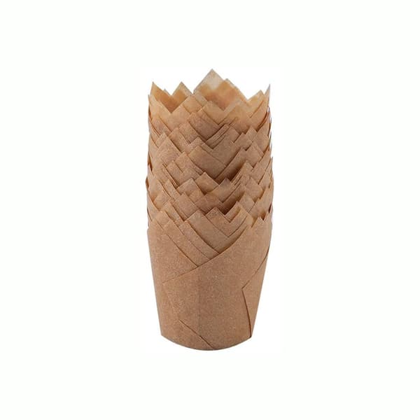 【NX】150 st Mini Bagekopper Tulip Bagekopper Cupcake Liners Muffin Liners Kompatibel med bryllupsfødselsdagsfester