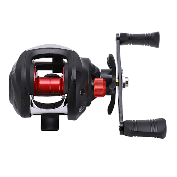 Baitcasting Low Profile Reel Raft Fiskehjul 7.2:1 Utväxling Plast Wire Cup LK201 Högerhänt