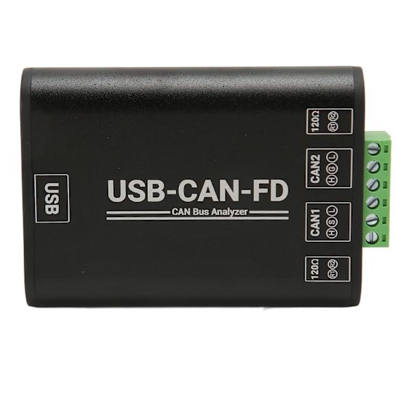 Teollinen USB-CAN FD -sovitin CAN FD -väylän kommunikaatioliittymämuunnin CAN FD -protokollan datan analysointi