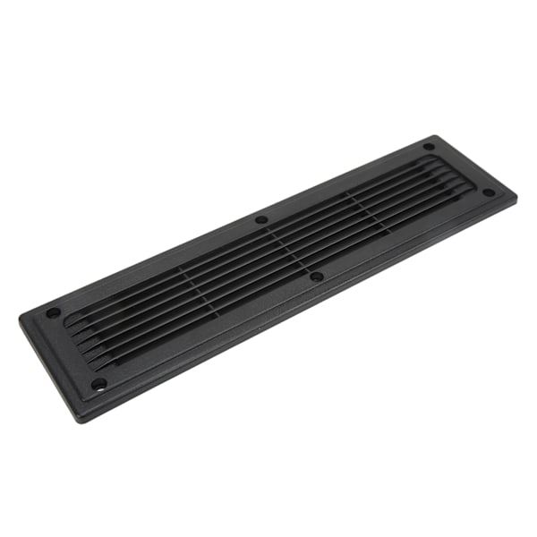 300x80mm Luftventiler Lamell Rektangel Luftutlopp Grill Kåpa Ventilationspanel för RV Bus Trailer Köksskåp