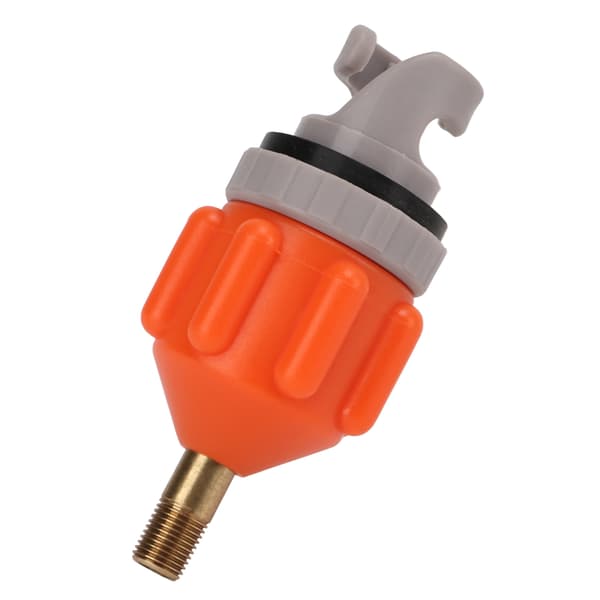 Ventiladapter Högtryckstålig Lättviktig Hållbar Bekväm Konvertering Luftpumpadapter Orange