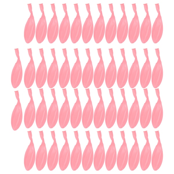 50 stk. Balloner Latex Materiale Luftballoner Festdekoration Flydende Pynt Pink