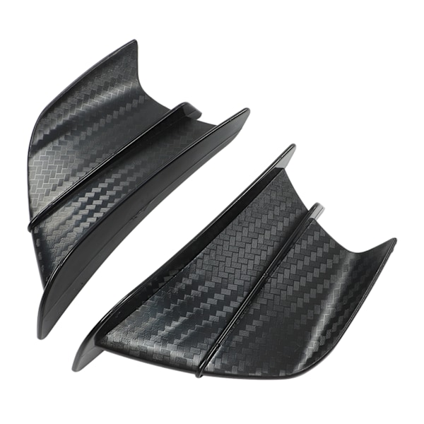 1 par motorcykel vindvinger kulfiber stil aerodynamiske vinger til NINJA400 NINJA250 Z900 Z1000