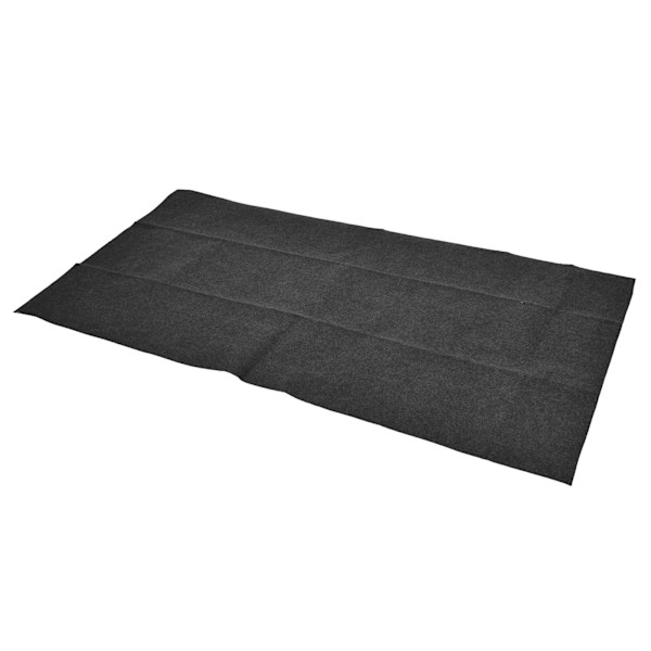 BBQ golvmatta utomhus flamskyddad grillmatta BBQ oljedyna för campingvandring71,7x35,8in rät vinkel