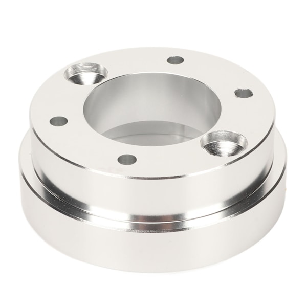 70 mm rattadapterplatta Legering Nav Adapterplatta för Logitech för Momo för Sparco 13 14 tum PCD-rattar Silver