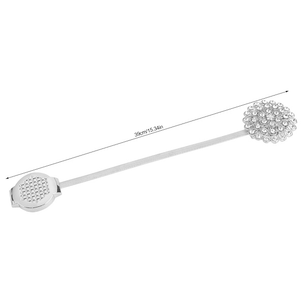 Magnetisk Fönstergardin Knytbar Justerbar Kristallspänne Hållare Heminredning #2