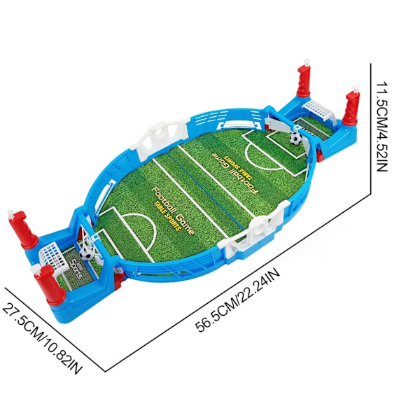 Bordfotballspill Fotball Brettspill Innendørs Bærbar Sportsbord for Barn og Familie