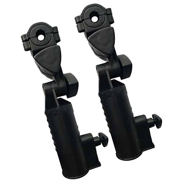 Paraplyholder Justerbart klemmestativ Universal Sort Vogn Paraplyholder til vogn Barnevogn Kørestol