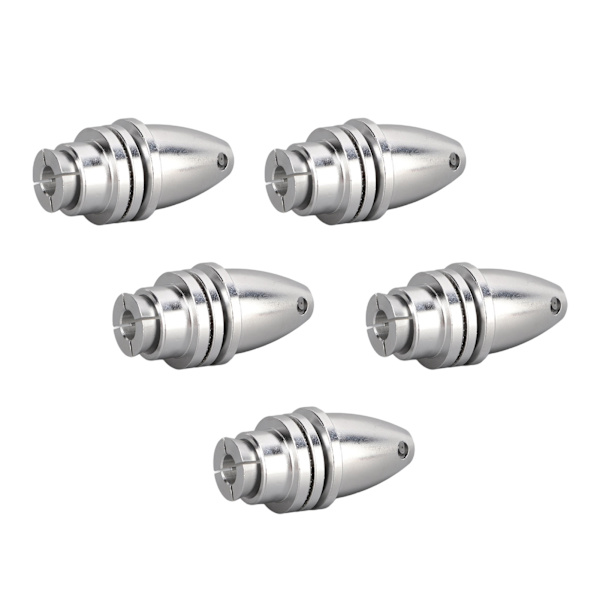 5 STK aluminium propellklemmer for 5,0 mm akseldiameter motor RC fly med fast vinge