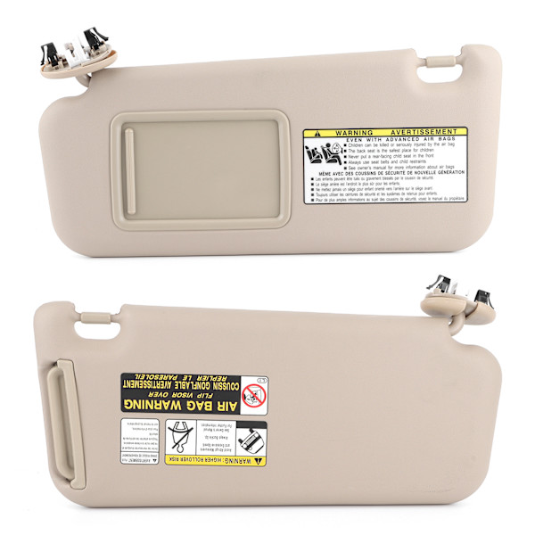 Fører fremre venstre side solskjerm, erstatning av bildeler 74320-42501-A1 Passer for RAV4 06-13