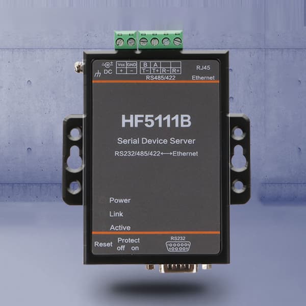 HF-5111B seriell server 3-i-1 RJ45 RS232/RS485/RS422 til Ethernet seriell server DTU