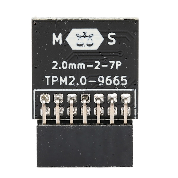 TPM 2.0 Modul LPC 14 Pin Tpm 2.0 Fjernkort Kryptering Sikkerhetsmodul for MSI for Windows