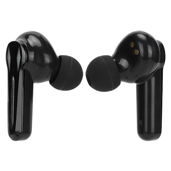 Gaming Trådløse Ørepropper Bluetooth 5.1 Gaming Stereo Uavhengig Dobbel Vert Trådløst Hodesett Svart