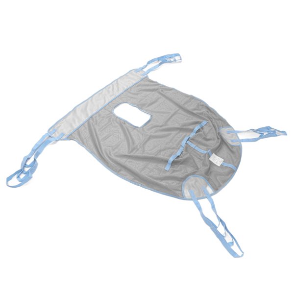Patientlyftsele 4 positioner 230 kg Kapacitet Håldesign Mesh Andningsbar patientöverföringssele med riktningsgrepp XL