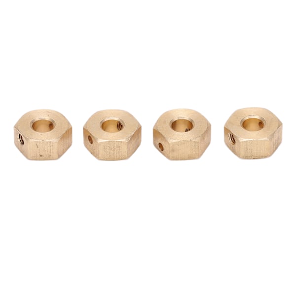 RC Hex Adaptrar Mässing Robust Slitstark Utsökt utseende Enkel installation RC Hex Navförlängning för Axial10mm