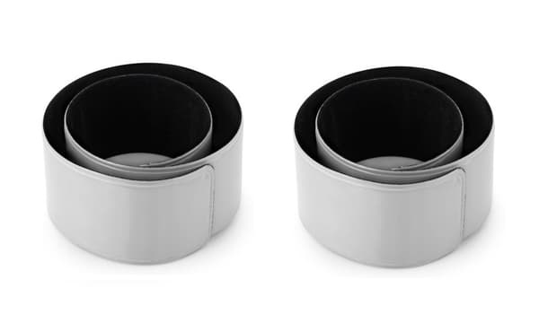 Slapwrap - Refleksbånd Sølv - 2-pakning