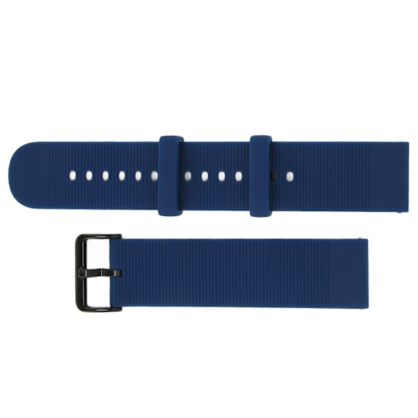 Justerbart klockarmband i silikon för Amazfit GTS 3/GTS 3 PRO Andas Smartwatch Watchband Mörkblå