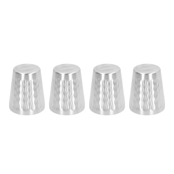 4st 300ml drickskoppar 304 rostfritt stål dubbellager staplingsbar vattenkopp utomhus camping muggset