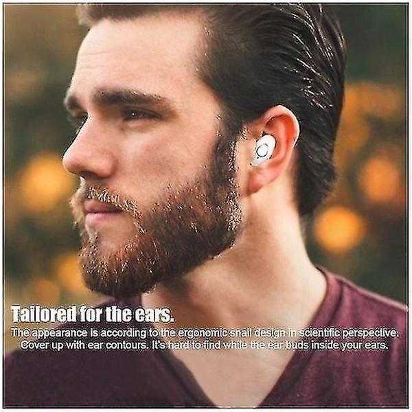 Langattomat Bluetooth-kuulokkeet mikrofonilla - Valkoinen