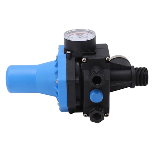 Vattenpumpstryckregulator Vattentät justering Automatisk vattenpumpkontrollbrytare med enkelvägsventil 220-240V (1,1KW)