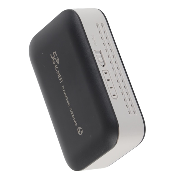 4G WiFi-router Bærbar SIM-kortplads Sort 4G trådløs router til telefon PC Tablet Laptop