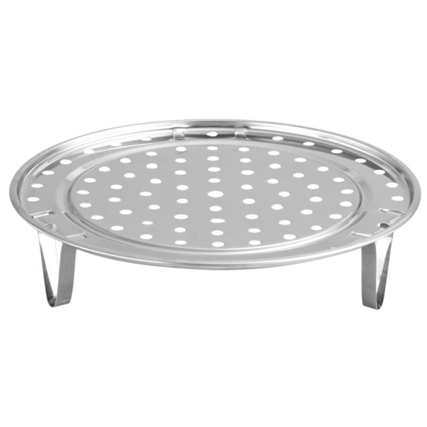 Dampkurv med aftagelige ben Rustfrit stål dampindsats Stativ Brødkurv Køkkenudstyr 24 cm