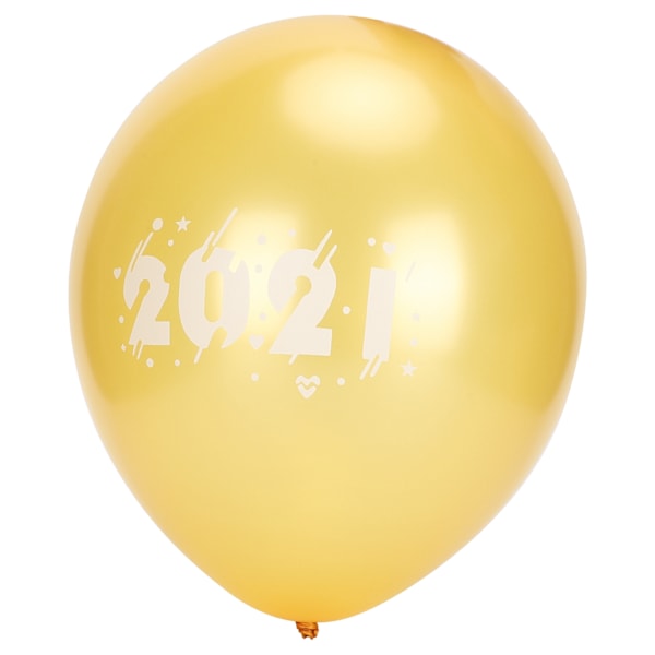 30 st 2021 Sifferballonger Nyår Examen Bröllop Fest Dekorationer Guld