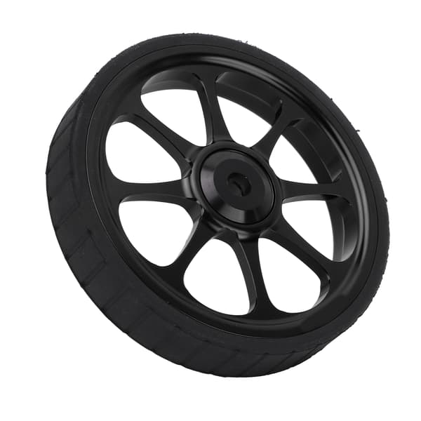 【NX】Aluminiumslegering Foldecykel Easy Wheel 82mm Udvidet Leje Easy Wheel til Brompton 3sixty Foldecykel Sort
