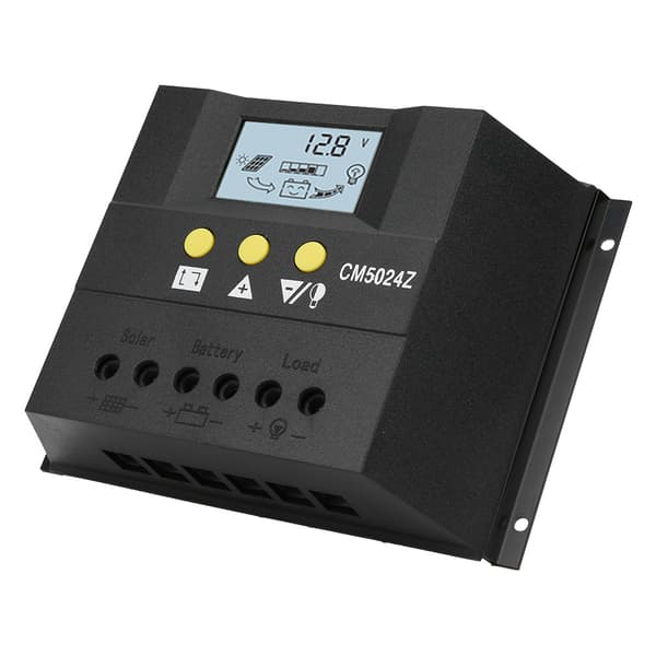 Solar Charge Controller PWM Laddningsregulator med Temperatursensor CM5024 12V24V50A