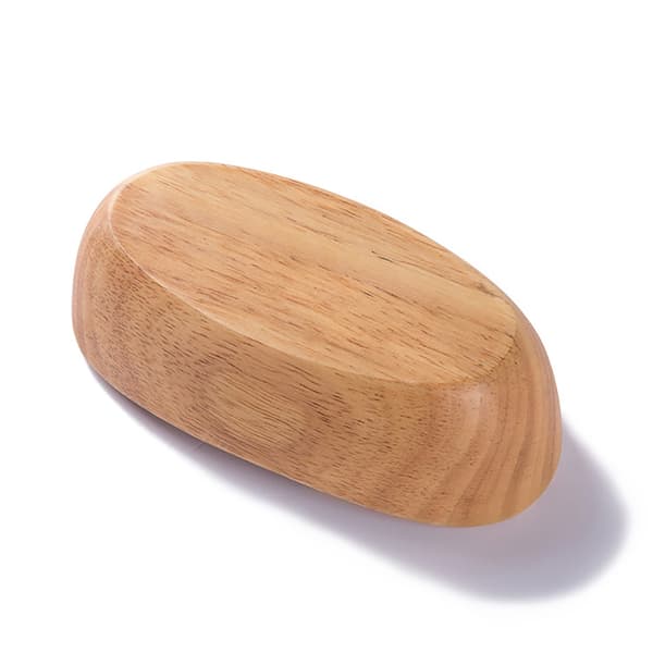Båtformad trä Djup serveringsskål Frukt Godis Snacks Container trä salladsskål
