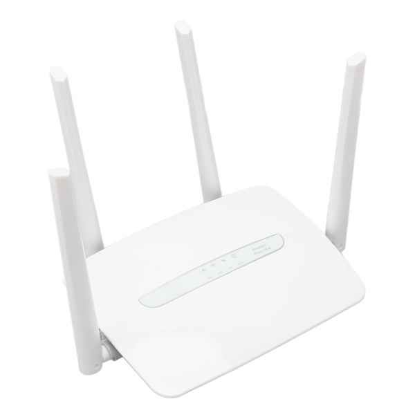 4G LTE CPE WiFi-router med SIM-kortplads Ekstern antenne 150 Mbps Understøtter 32 brugere WAN LAN-port Wifi Hotspot 100‑240V EU-stik