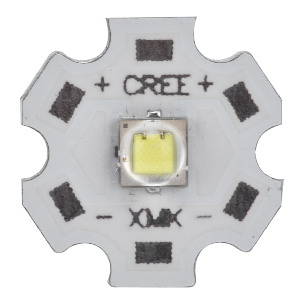 LED-chip effekt 10W Varmeavledning Holdbar energisparende lyskilde Lamper for lommelykt Varmt lys