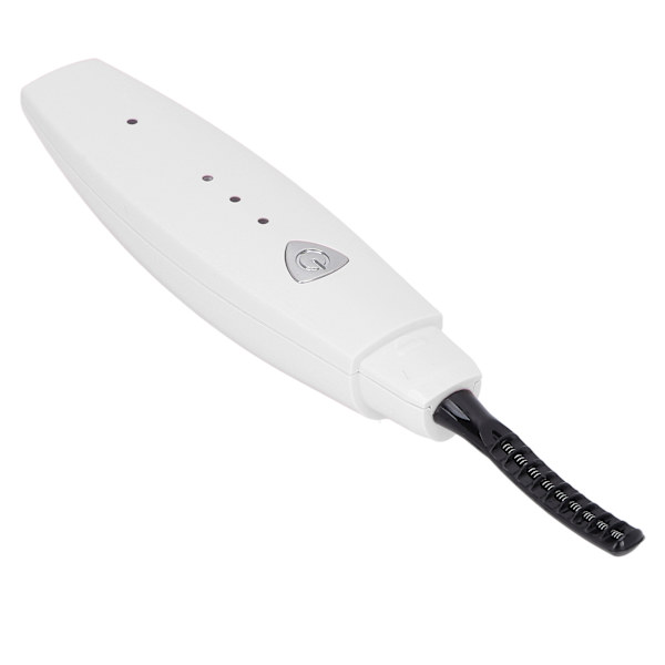 Lämmitetty ripsentaivutin USB-lataus sähköinen rullaustyökalu ripsille Valkoinen