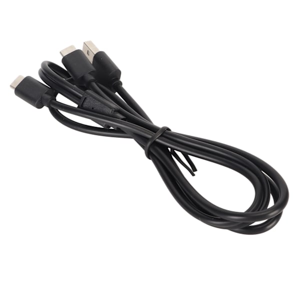 Dobbelt hode ladekabel Profesjonell effektiv 2 i 1 USB C ladekabel for PS VR2 for PS5 2,8 fot