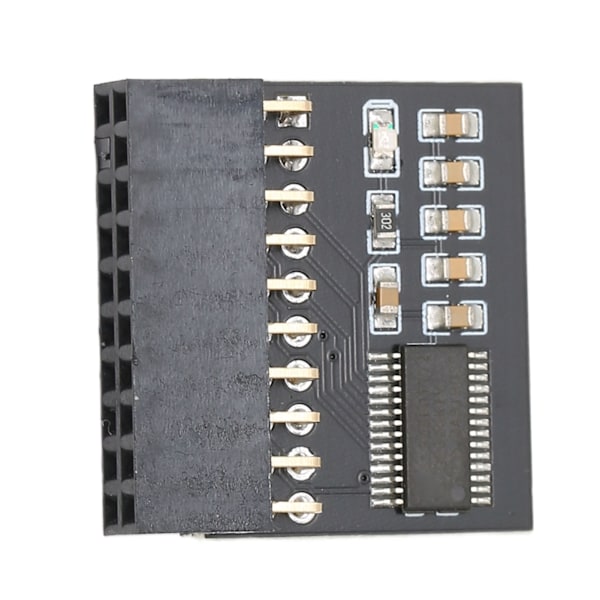 TPM 1.2-modul LPC-grensesnitt Stabil Høy Sikkerhet Slitesterkt Materiale 20-pins LPC-modul for Hovedkort DDR4 Minne