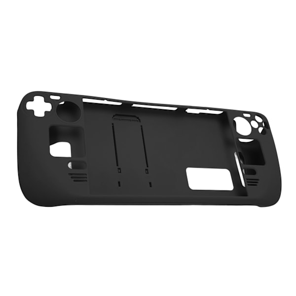 Stativfodral för Steam Deck Hands Free Full Skydd Fingeravtryckssäkert Skyddsfodral för Steam Deck Svart