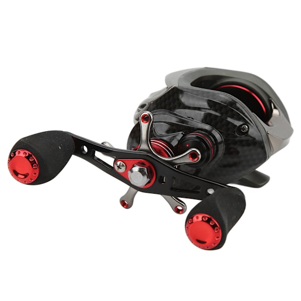 Baitcasting Rullar Metall 18+1BB 6.3:1 Växel Förhållande Hög Hastighet Fiske Rulle Långkastande för Fiske Tillbehör HJB200‑1 Vänster Hand