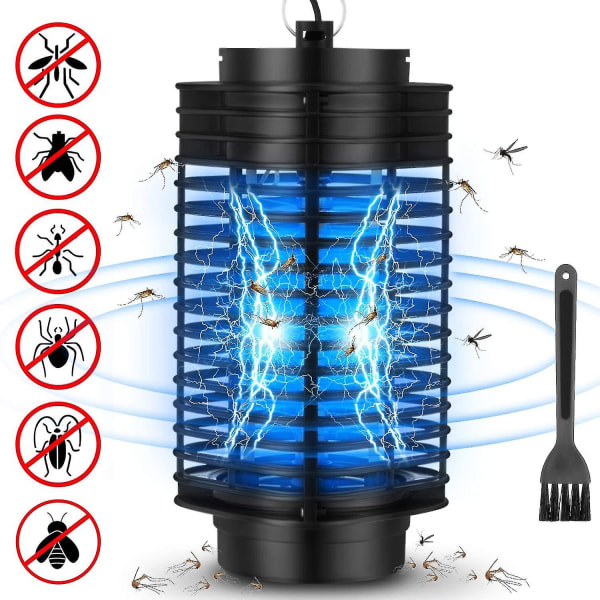 Lamp Bug Zapper Sähköinen hyönteisten tappaja Myrkyttömät tuholaistorjuntakärpäset